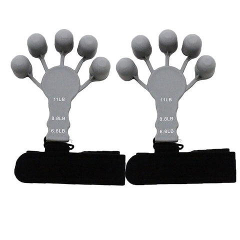 Finger Exerciser with adjustable resistance levels, designed to strengthen fingers, hands, and forearms, ideal for rehabilitation, musicians, and improving grip strength.