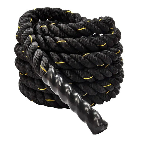 Heavy Weighted Jump Rope for Fitness and Muscle Building with durable handles and thick rope, designed to enhance cardio, strength, and endurance during workouts.