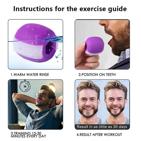 Fitness Jaw Exercise Ball