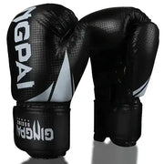 Premium Boxing Gloves made from high-quality materials, featuring secure wrist straps and padded protection for optimal comfort and safety during training and sparring sessions.