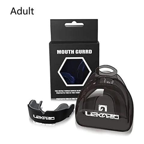 Sports Mouth Guard made from food-grade EVA, designed to provide maximum protection and comfort for teeth and gums during high-impact sports.