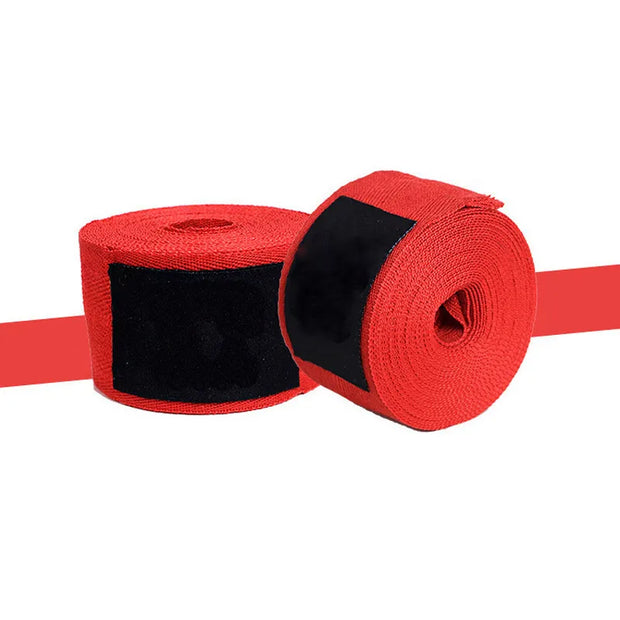 Boxing Bandage Hand Wraps made from durable, breathable material, providing wrist and knuckle protection and support during boxing and martial arts training.