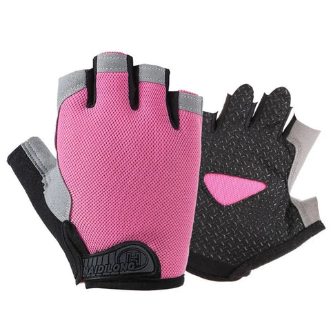 Workout Anti-slip Fitness Gloves with padded palms and breathable fabric, designed to enhance grip, protect hands, and provide comfort during intense workouts.