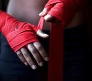 Boxing Bandage Hand Wraps made from durable, breathable material, providing wrist and knuckle protection and support during boxing and martial arts training.