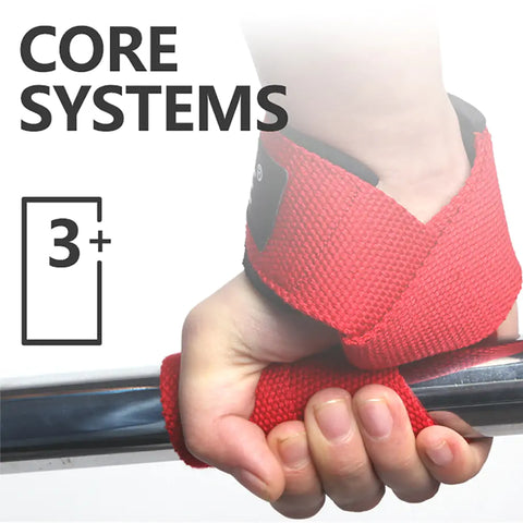 Gym Wrist Straps made from Neoprene and Sponge with durable polyester/cotton ribbon, providing secure and comfortable wrist support for weightlifting and intense workouts.