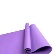 Non-slip Padded Fitness Yoga Mat with extra cushioning, providing stability and comfort during yoga and fitness exercises, ideal for all practice levels.