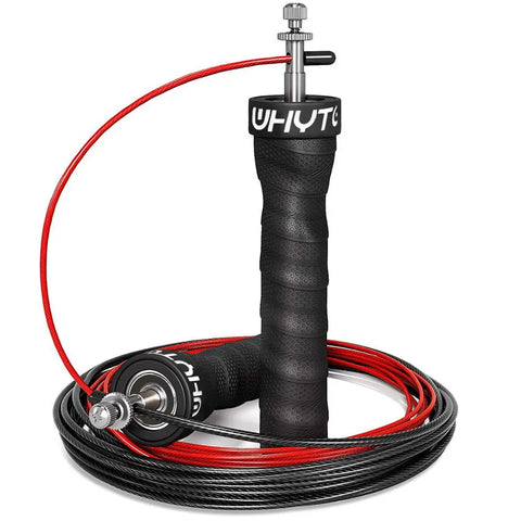 Crossfit Skipping Rope with adjustable length and comfortable grip handles, designed for high-intensity cardio workouts, endurance training, and improving coordination.