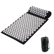 Acupressure Stress Relief Yoga Mat with precision-engineered acupressure points, designed to enhance relaxation, reduce stress, and improve overall well-being during yoga practice.