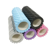 Yoga Exercise Foam Roller with high-density foam and textured surface, designed for muscle relief, improving flexibility, and enhancing recovery after workouts.