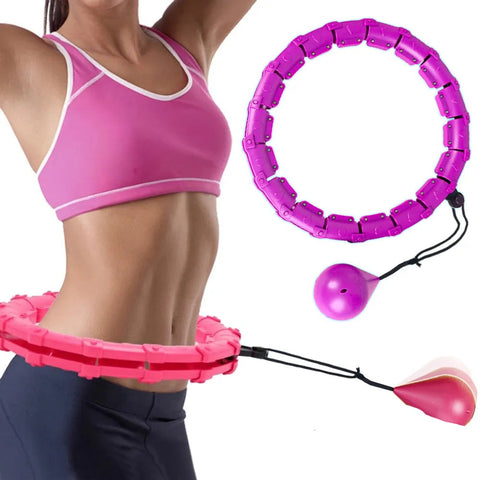 Abdominal Waist Exercise Sport Hoops designed for core strength training, featuring a comfortable and adjustable fit for effective waist toning and muscle engagement.