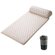 Acupressure Stress Relief Yoga Mat with precision-engineered acupressure points, designed to enhance relaxation, reduce stress, and improve overall well-being during yoga practice.