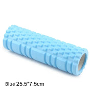 Yoga Exercise Foam Roller with high-density foam and textured surface, designed for muscle relief, improving flexibility, and enhancing recovery after workouts.