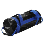 Fitness Weight Lifting Sandbag with multiple handles and adjustable weight capacity, designed for versatile strength training and functional fitness workouts.