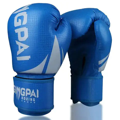 Premium Boxing Gloves made from high-quality materials, featuring secure wrist straps and padded protection for optimal comfort and safety during training and sparring sessions.