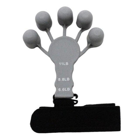 Silicone Gripster Finger Strengthener with adjustable resistance, designed to improve grip strength and finger dexterity, perfect for athletes and rehabilitation exercises.