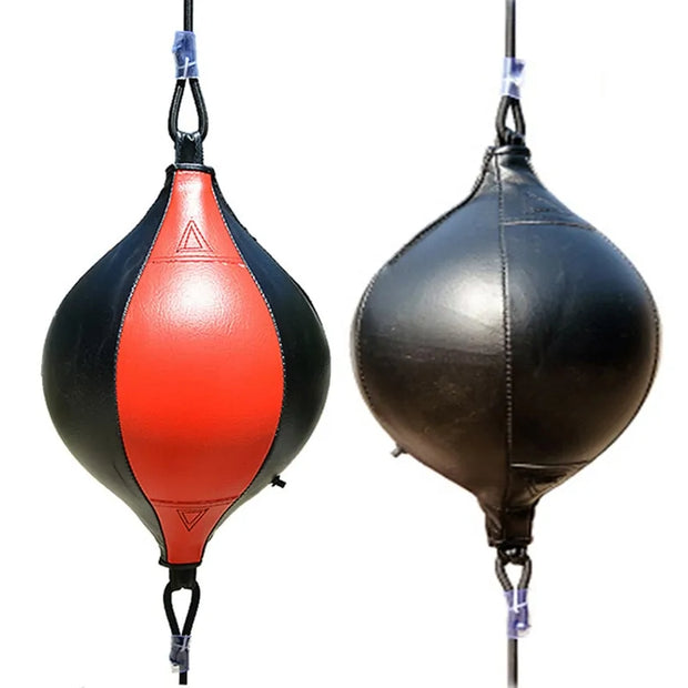 PU Boxing Bag made from durable polyurethane, designed for intense boxing and martial arts training, featuring reinforced stitching and secure hanging straps.