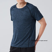 Men's Quick Dry Compression Running T-Shirts designed for fitness and soccer, made from breathable, moisture-wicking fabric for optimal comfort and performance during intense activities.