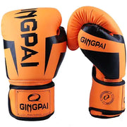 Premium Boxing Gloves made from high-quality materials, featuring secure wrist straps and padded protection for optimal comfort and safety during training and sparring sessions.